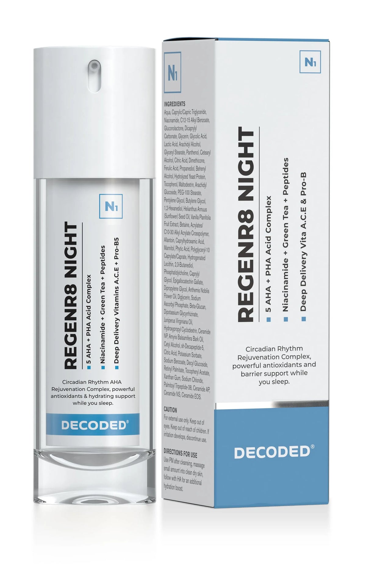 DECODED Regenr8 Night 30ml