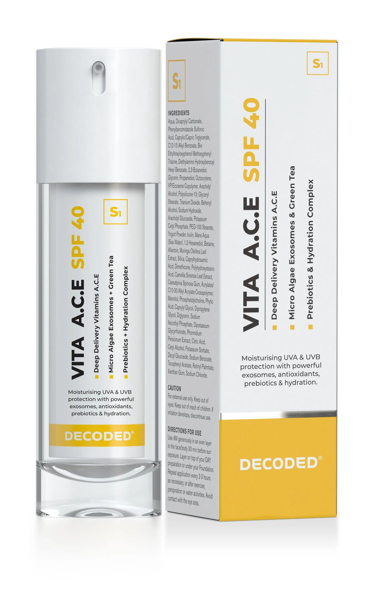 DECODED Vita A.C.E SPF 40 30ml